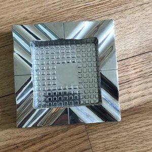 Marlboro Vintage silver square ashtray-New